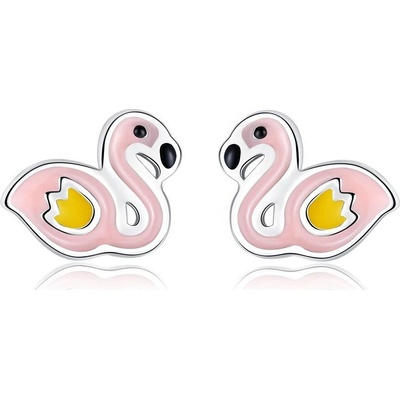 Nubis dětské stříbrné plameňáci DN-0029