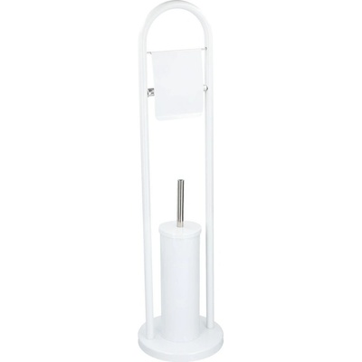 ALPINA Držák na toaletní papír a WC kartáč nerez 80 cm ED-203274