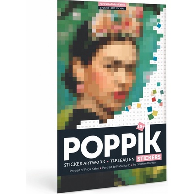 POPPIK Samolepkový plagát Frida Kahlo