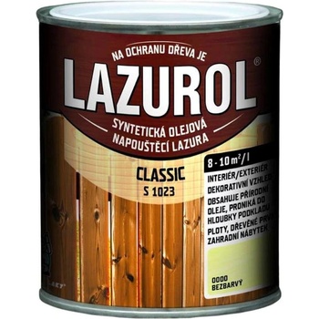 Lazurol Classic S1023 9 l ořech