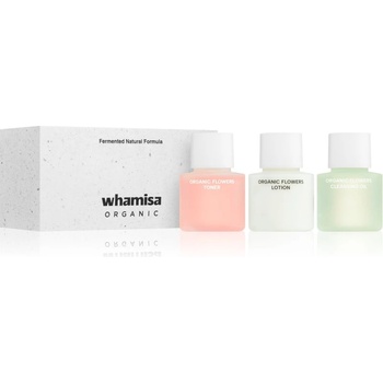 Whamisa Organic Flowers Renewal Miniature Kit подаръчен комплект за перфектна кожа
