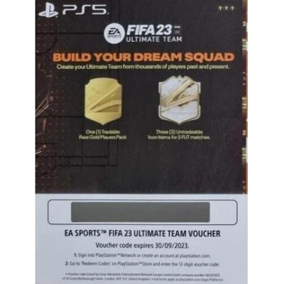 FIFA 23 Ultimate Team - 1 Gold Players Pack + 3 Icon Items