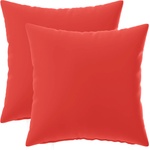 vidaXL Калъфка за възглавница 2 pcs HEERLEN Червено 30 x 30 cm (907521)