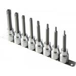 ASTA TOOLS Комплект битове torx с 1/4" отвор 8 бр 100 мм 12709 (bit set-8 1/2" t)