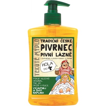 Bohemia Pivrnec s extrakty z pivních kvasnic a chmele tekuté mydlo 500 ml
