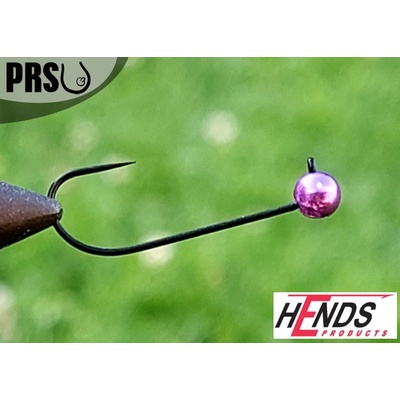 Hends Tungstenová hlava bez protihrotu Purple vel.8 0,6g