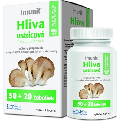 Simply You Imunit hliva ustricová 50+20 kapsúl