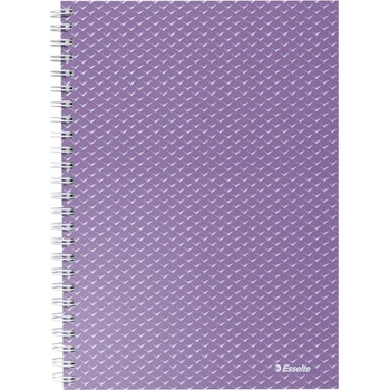 Esselte Спирална тетрадка с линийка ESSELTE A/5 80 страници Colour Breeze лавандула 628474 (628474)