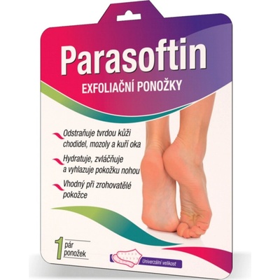 Naturprodukt Parasoftin exfoliační ponožky 1 pár