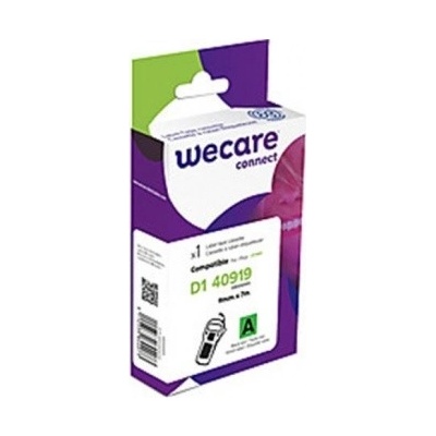 WECARE ARMOR páska kompatibilní s DYMO S0720740,Black/Green,9mm*7m, K80044W4