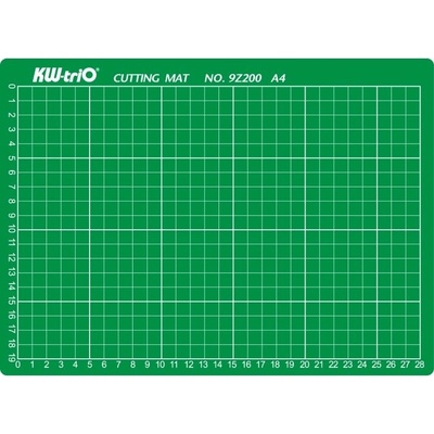 Řezací podložka KW-triO A4 9Z200 pro řezání odlamovacím nebo rotačním nožem zelená – Zboží Dáma