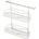 Tekno-Tel ЕТАЖЕРКА tekno tel mg-042 , 2нива , с релса , хром (7774150026)