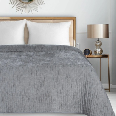 Eurofirany Prehoz CHELEN sivý žinilkový sivá Polyester 170x210 cm