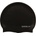 Speedo plain flat silicon cap черно