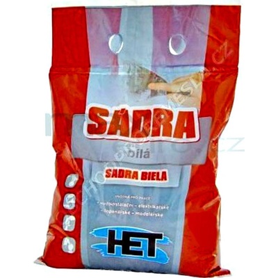 Sádra bílá HET 1 kg