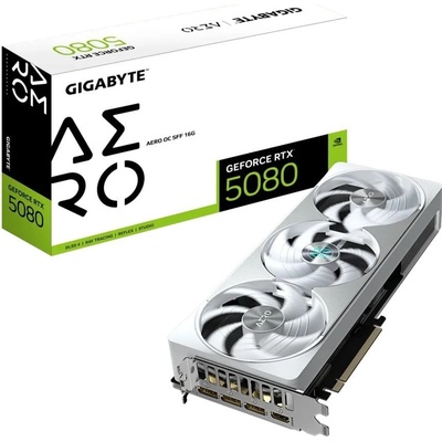 Gigabyte GeForce RTX 5080 AERO OC SFF 16GB GV-N5080AERO OC-16GD – Zboží Živě