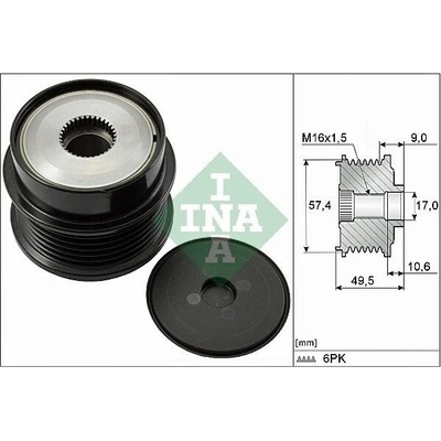Předstihová spojka Schaeffler INA 535 0189 10 (535018910)