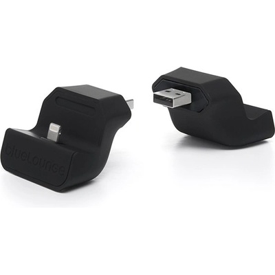 BlueLounge Поставка и захранване за iPhone и iPod с Lightning - Bluelounge Mini Dock (черен)