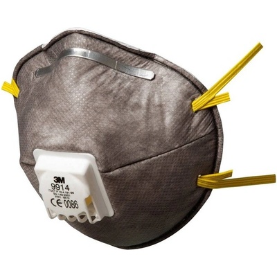 3M 9914 FFP1 respirátor s ventilom Biela