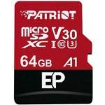 Patriot microSDXC 64GB C10/U3/V30/A1 PEF64GEP31MCX