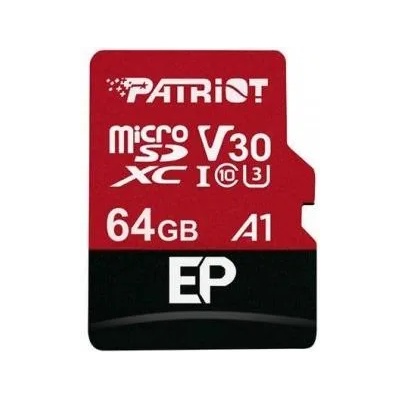 Patriot microSDXC 64GB C10/U3/V30/A1 PEF64GEP31MCX