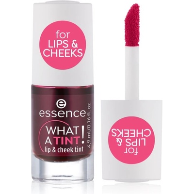 Essence Rtěnka What A Tint 01 Kiss From A Rose 4,9 ml – Zboží Dáma
