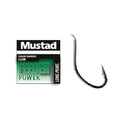 Mustad Feeder Power 10650NPBLN vel.4 10 ks