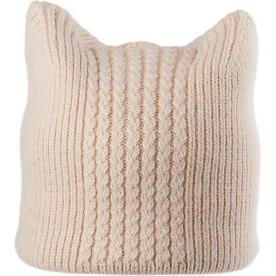 Stoklasa Dámská/dívčí zimní čepice s vlnou z angorského králíka Béžová