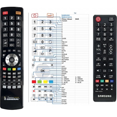 Diaľkový ovládač General Samsung BN59-01247A