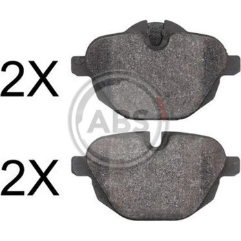 A.B.S. Sada brzdových platničiek kotúčovej brzdy 37731