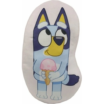 Halantex Tvarovaný 3D vankúš Bluey so zmrzlinou 42x25