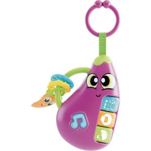 Lisciani Giochi Музикална гризалка Lisciani Carotina Baby - Патладжанче (LI109890)
