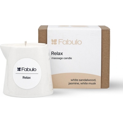 Fabulo Masážna sviečka Relax 120 ml