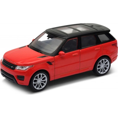 Welly Range Rover Sport model červený chilli 1:34