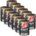 RAFI Рафі Възрастен GF Пате с Говежди Трип и Свински Шунка 12 x 400 г