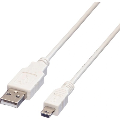 Value 11.99.8718 USB 2.0 USB AM - miniUSB 5pin BM, 1,8m