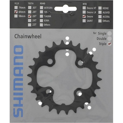 SHIMANO Převodník 26z. FC-M590/M4060 9k. 64mm