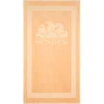SUNDEK Хавлиена кърпа Sundek Jacquard terry logo and frame towel - Brown (Durian)