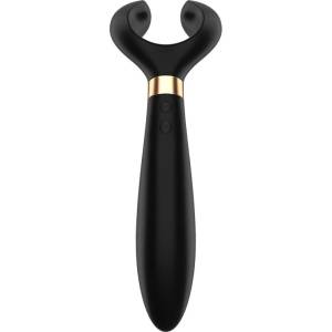 Satisfyer Мултифункционален черен вибратор Partner Satisfyer Multifun 3