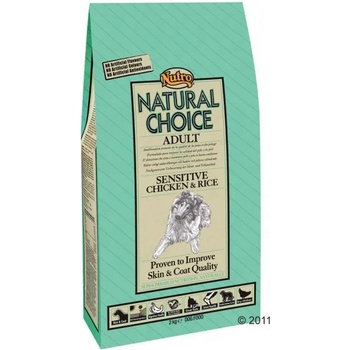 Nutro Natural Choice Adult Sensiteive - Chicken & Rice 12 kg