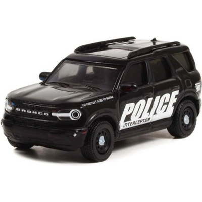 Bronco GreenLight Ford Sport Police Interceptor Concept 2021 1:64