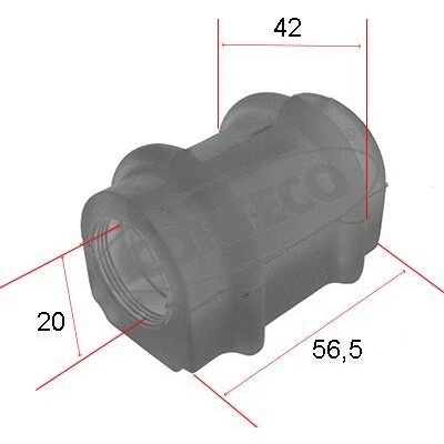 Ulożenie priečneho stabilizátora CORTECO 80000514