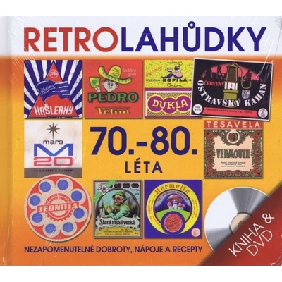 Retro Lahůdky 70. a 80. léta - kniha + DVD