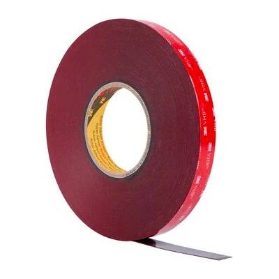 3M 4646 VHB obojstranne silne lepiaca akrylová páska 0,6 mm x 19 mm x 33 m tmavosivá