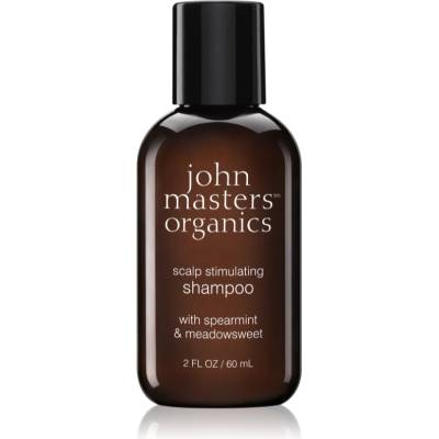 John Masters Organics Scalp Stimulanting Shampoo with Spermint & Medosweet стимулиращ шампоан с мента пиперита 60ml