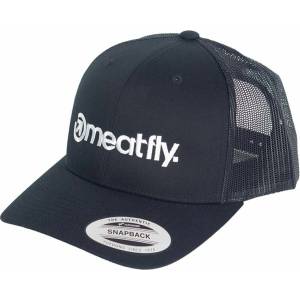 Meatfly шапка Logo Trucker B - Черна | Черна | Размер Meatfly | Cheren | МЪЖЕ | ЕДИН РАЗМЕР