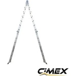 CIMEX МУЛТИФУНКЦИОНАЛНА АЛУМИНИЕВА СТЪЛБА - 8, 00 м. (4х7) (mfl8.0)