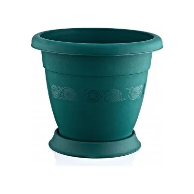 IRAK PLASTİK Саксия Лукс n-40 (ls-040) зелена (0131676)