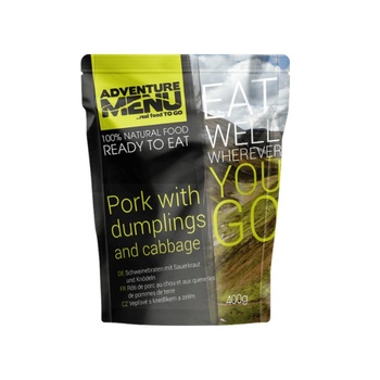 AdventureMenu Adventure Menu Свинско с кнедли и зеле 400 г (3006)