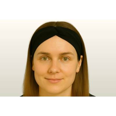 Booh kroucená semišová černá